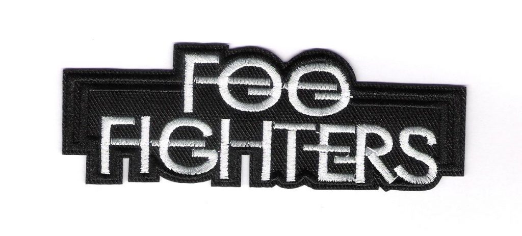 Foo Fighters Embroidered Iron-On Patch - Brand New Music Band Logo (Style 0392)