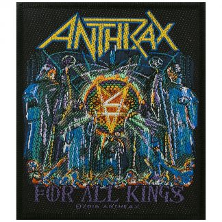 sewing patch / Ecusson à Coudre Anthrax For All Kings