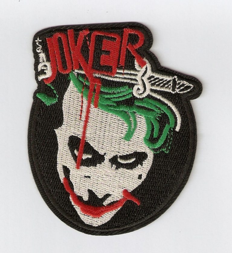 Patch Thermocollant Carte Joker - Écusson à Coudre Ou à Repasser - Motif Carte à Jouer - 7