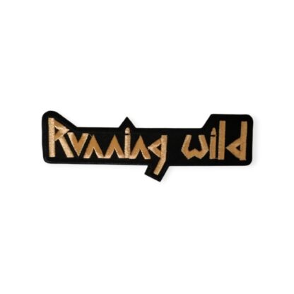 patch embroidered / écusson thermocollant Running Wild