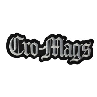 patch embroidered / écusson thermocollant Cro-Mags