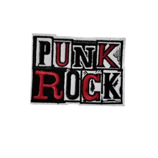 patch embroidered / écusson thermocollant Punk Rock