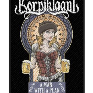 sewing patch / Ecusson à Coudre Korpiklaani, A man with a plan