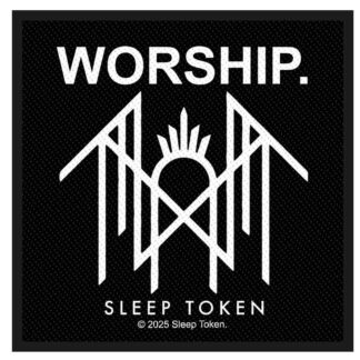 sewing patch / Ecusson à Coudre Sleep Token, Worship.