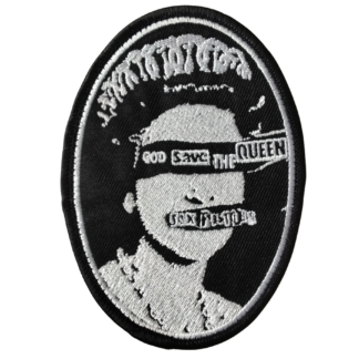 Patch écusson thermocollant ou à coudre Sex Pistols God Save The Queen