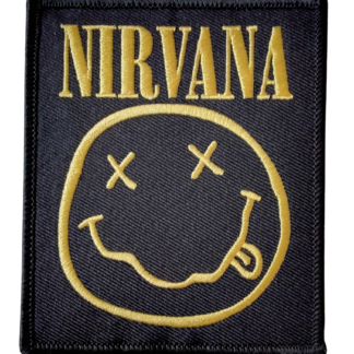 Patch écusson thermocollant ou à coudre Nirvana
