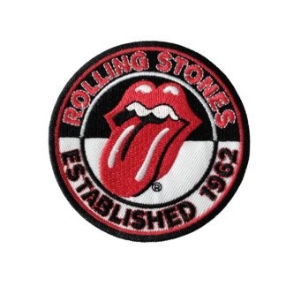Patch écusson thermocollant ou à coudre The Rolling Stones