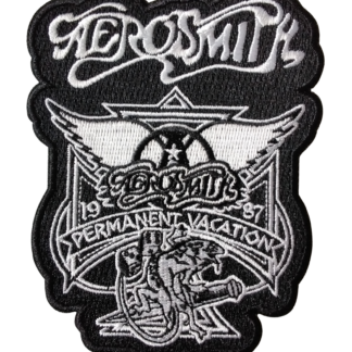 patch écusson thermocollant ou à coudre aerosmith Permanent Vacation