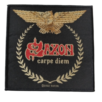 Patch écusson à coudre Saxon carpe diem