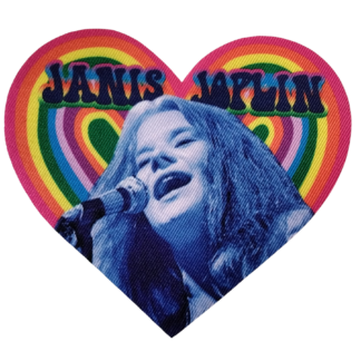 Patch écusson à coudre Janis Joplin