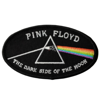 Patch écusson thermocollant ou à coudre Pink Floyd The dark side of the moon