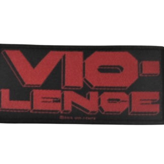 Patch écusson à coudre logo Vio-Lence
