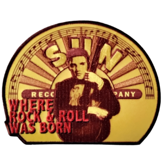 Patch écusson thermocollant ou à coudre Elvis Presley