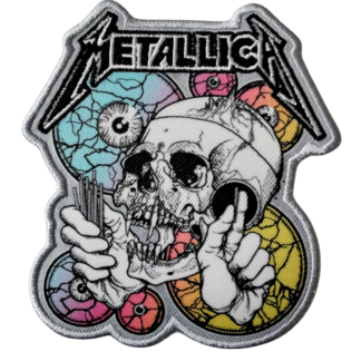 Patch écusson thermocollant ou à coudre Metallica