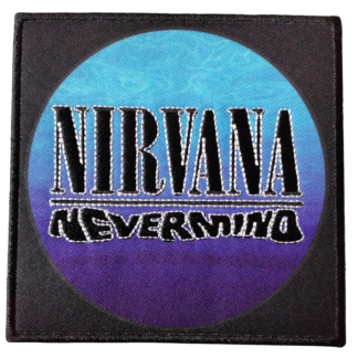 patch écusson thermocollant ou à coudre nirvana Nevermind