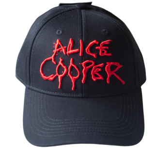 Casquette logo brodé alice cooper