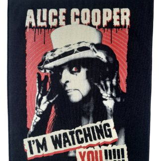 Alice Cooper "I'm Watching You" Back Patch (sew-on)